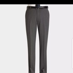 Egara Medium Gray Slim Fit Suit Separates Dress Pa